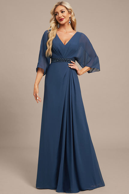 Robe Trapèze Longue Élégante - gallery 6