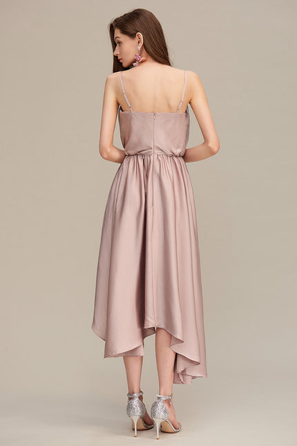 Robe Trapèze Nude Élégance - gallery 2