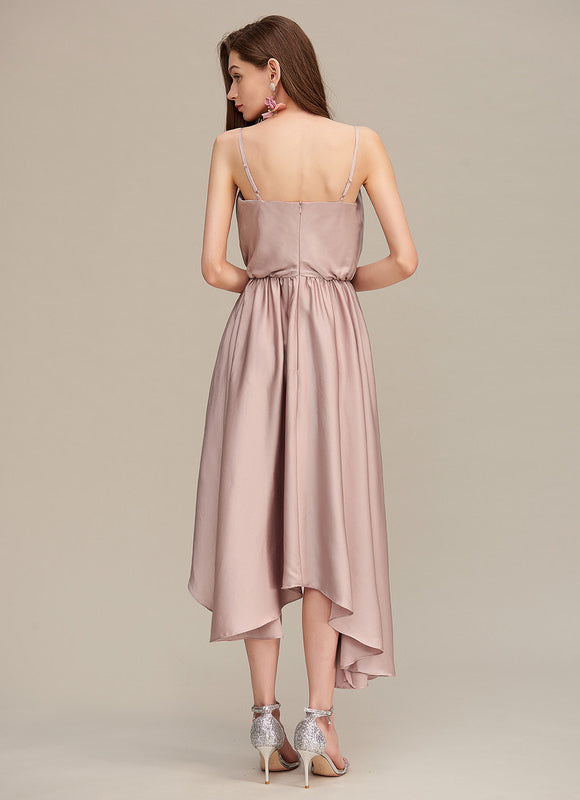 Robe Trapèze Nude Élégance - gallery 2