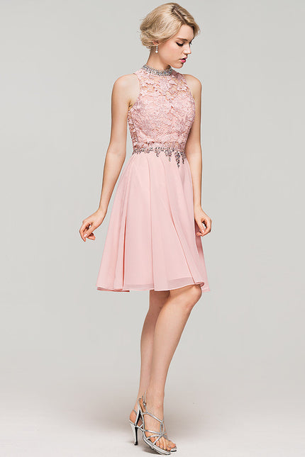 Robe Trapèze Lueur De Lavande - gallery 3