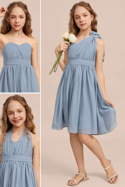 Robe Trapèze Légèreté Céleste