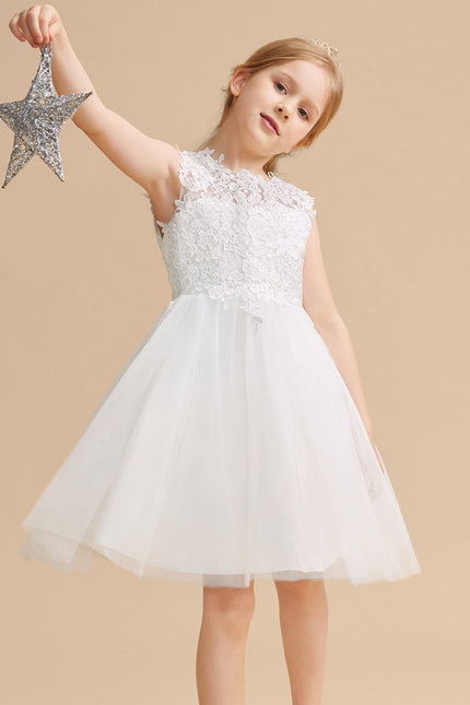 Robe Trapèze Lueur De Pétale - gallery 2