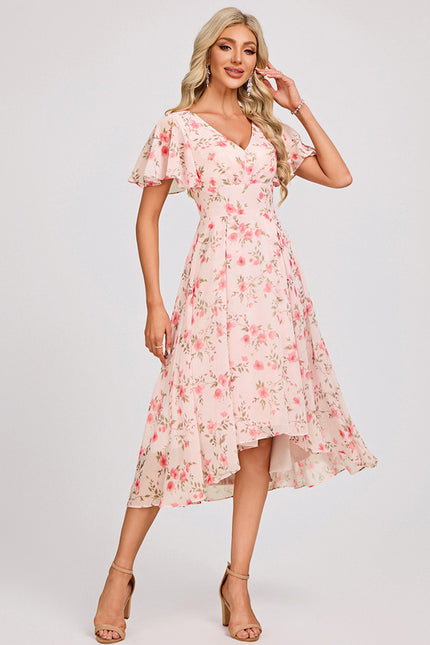 Robe Trapèze Fluide Asymétrique