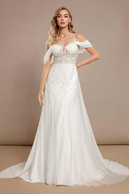 Robe Trapèze Lueur Évanescente - gallery 1