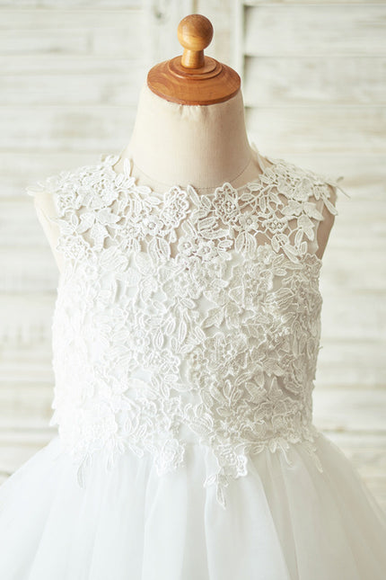 Robe Trapèze Lueur De Pétale - gallery 8