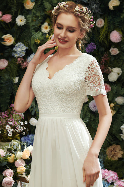 Robe Trapèze Lumière Évanescente - gallery 3