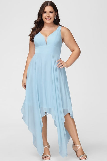 Robe Trapèze Fluide Asymétrique - gallery 9