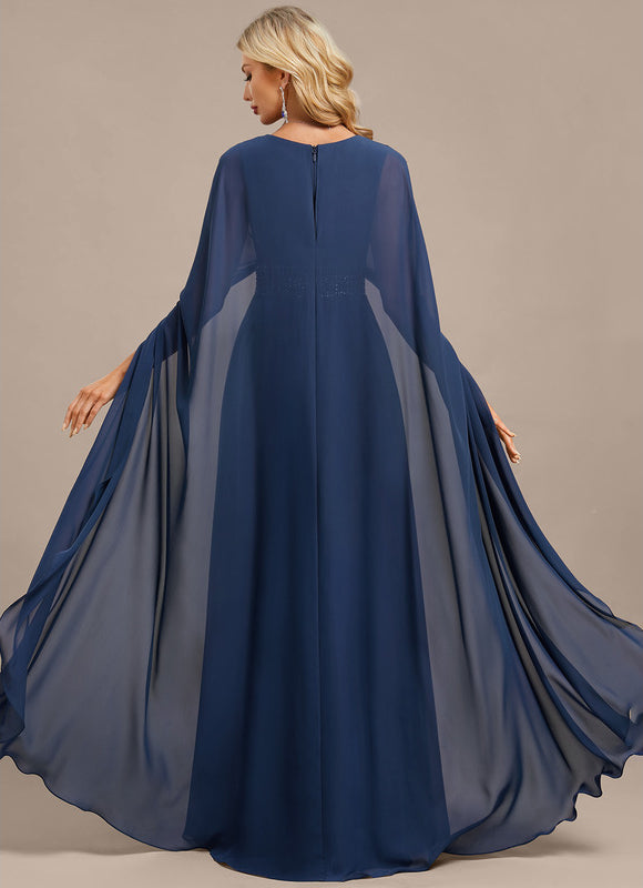 Robe Trapèze Longue Élégante - gallery 6