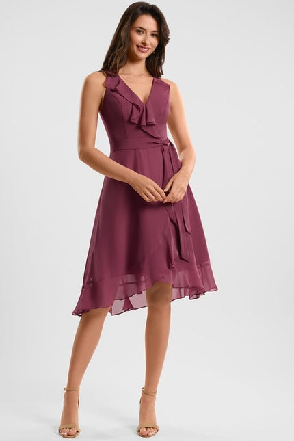 Robe Trapèze Flottante Verte - gallery 2