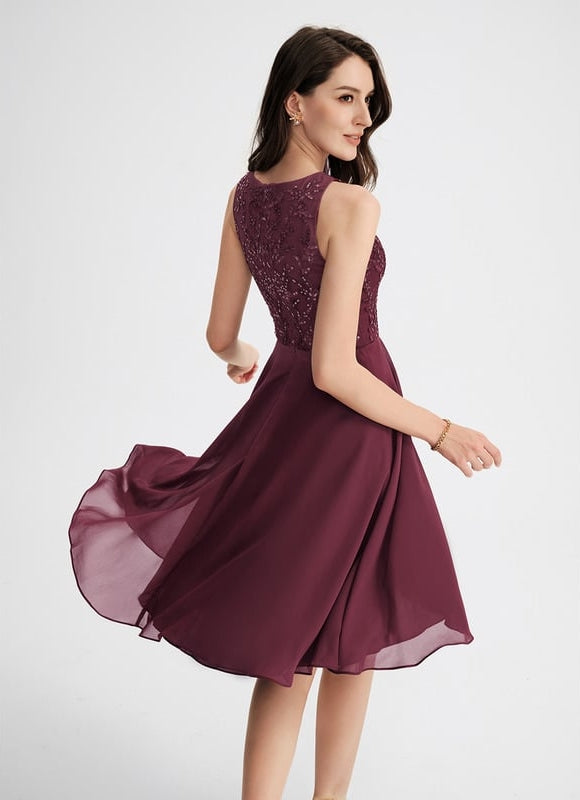 Robe Trapèze Douce Allure - gallery 2