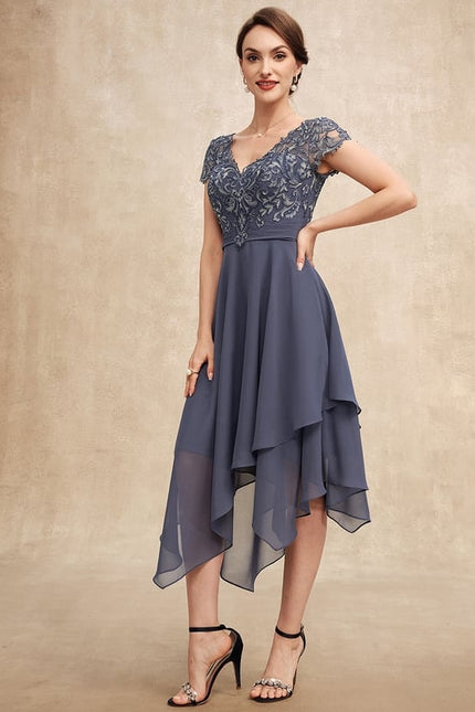 Robe Trapèze Élégance Frémissante - gallery 3