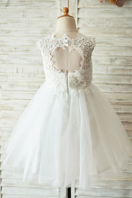 Robe Trapèze Lueur De Pétale - gallery 5