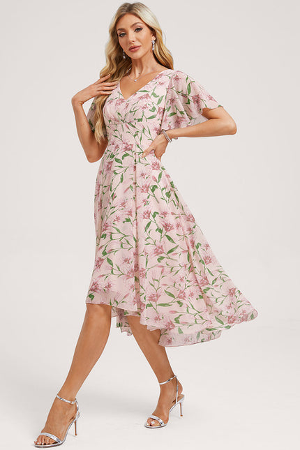 Robe Trapèze Fluide Asymétrique - gallery 4