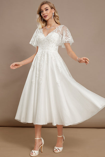 Robe Trapèze Luxe Éthéré - gallery 1