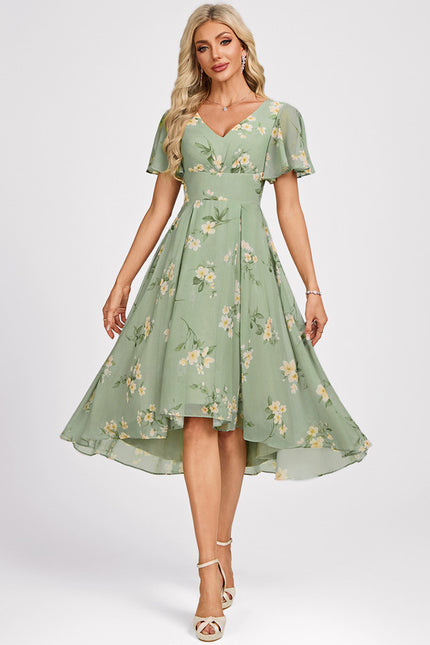 Robe Trapèze Fluide Asymétrique