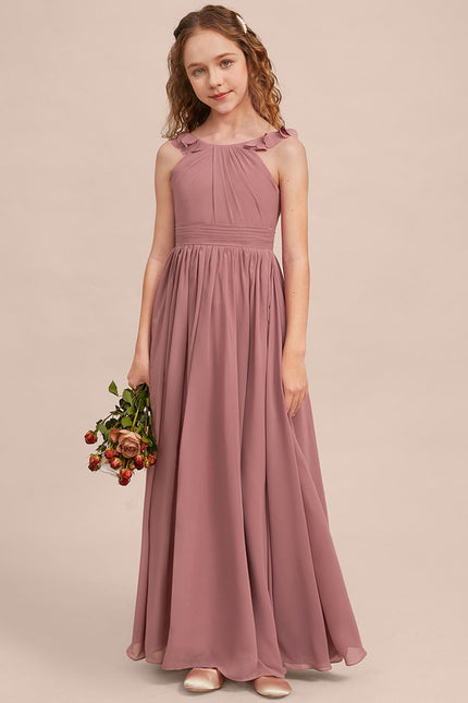 Robe Trapèze Mousseline Fleurie