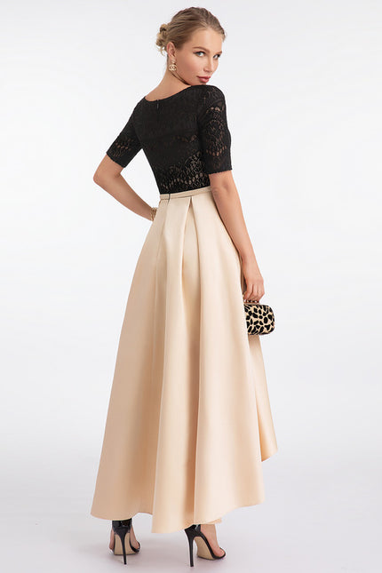 Robe Trapèze Chic Satiné - gallery 3