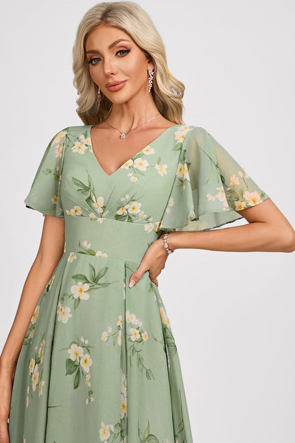 Robe Trapèze Fluide Asymétrique - gallery 4