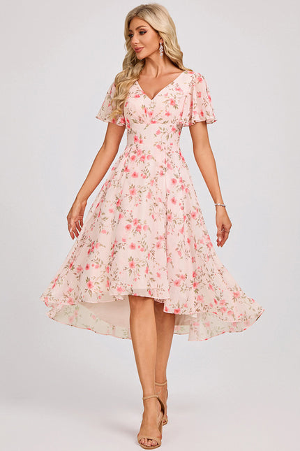 Robe Trapèze Fluide Asymétrique - gallery 1