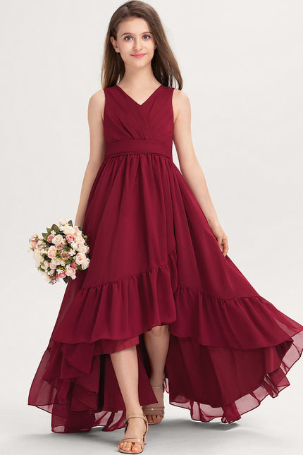 Robe Trapèze Envolée Framboise