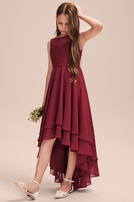 Robe Trapèze Bordeaux Fluidité - gallery 6