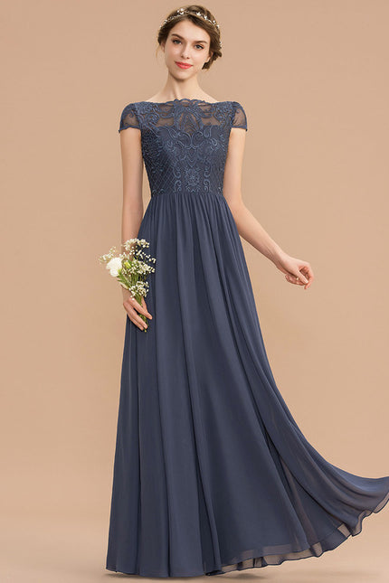 Robe Trapèze Lueur Azurelle - gallery 1