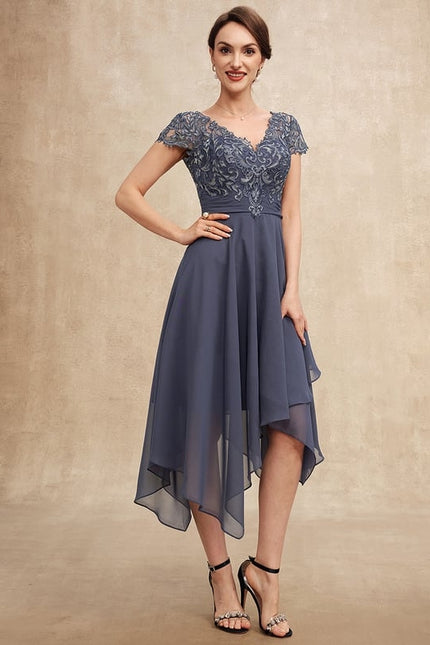 Robe Trapèze Élégance Frémissante - gallery 4