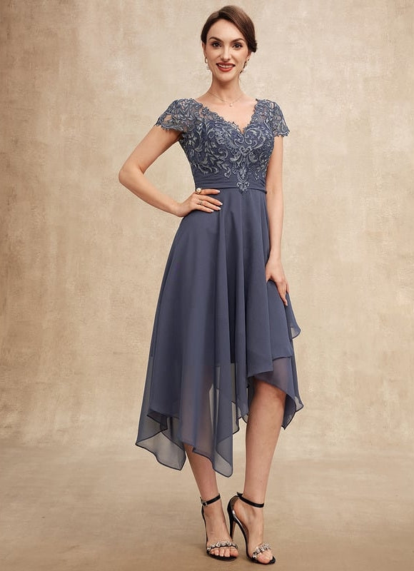Robe Trapèze Élégance Frémissante - gallery 4