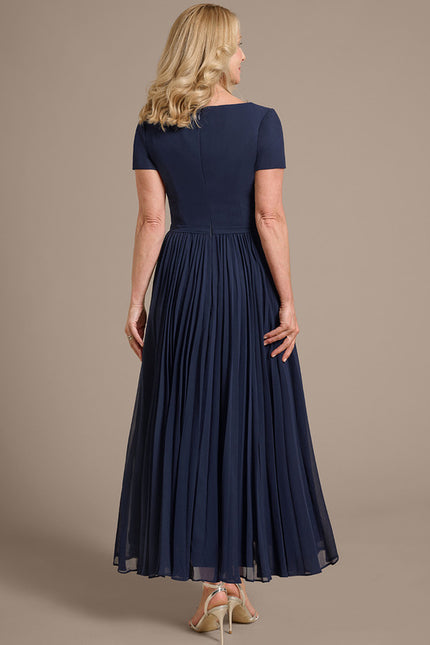 Robe Trapèze Longue Écrue - gallery 8