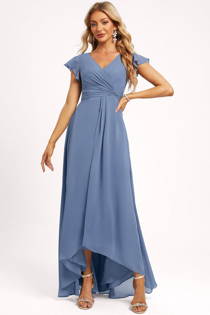 Robe Trapèze Fluide Asymétrique - gallery 4