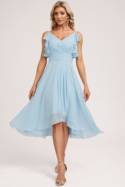 Robe Trapèze Fluide Asymétrique