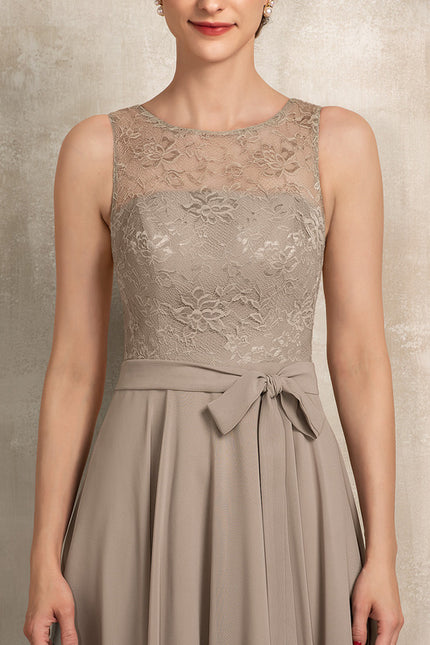 Robe Trapèze Mi-Longue Cérémonie - gallery 4