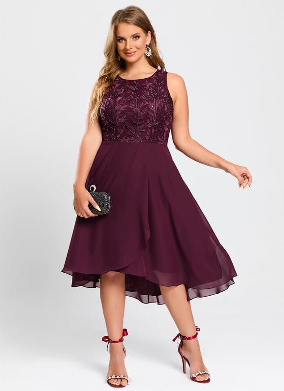 Robe Trapèze Douce Allure - gallery 8