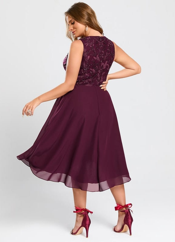 Robe Trapèze Douce Allure - gallery 7
