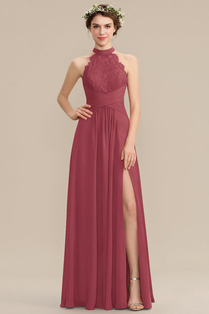 Robe Trapèze Gris Aérien Élégant