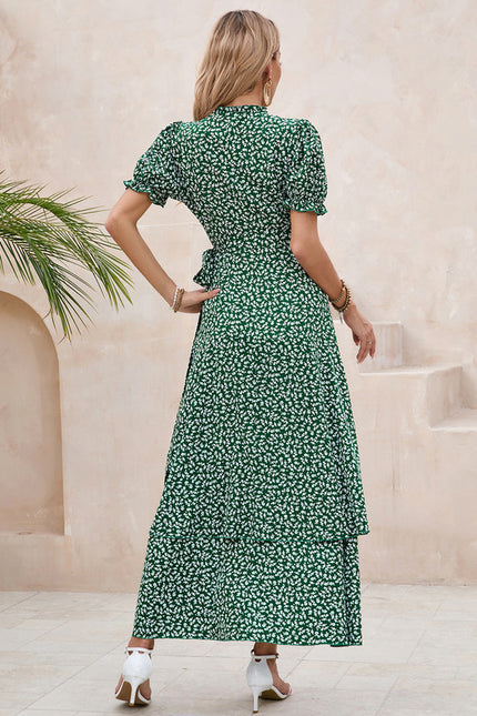 Robe Trapèze Élégance Végétale - gallery 2