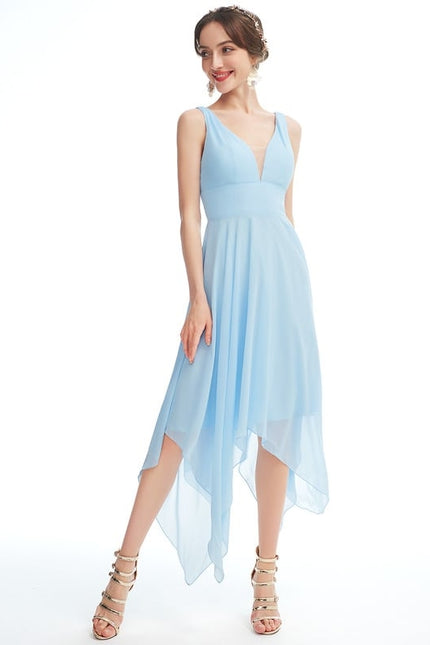 Robe Trapèze Flottante Verte - gallery 1