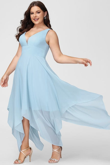 Robe Trapèze Flottante Verte - gallery 9