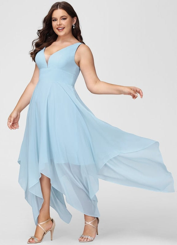 Robe Trapèze Flottante Verte - gallery 9