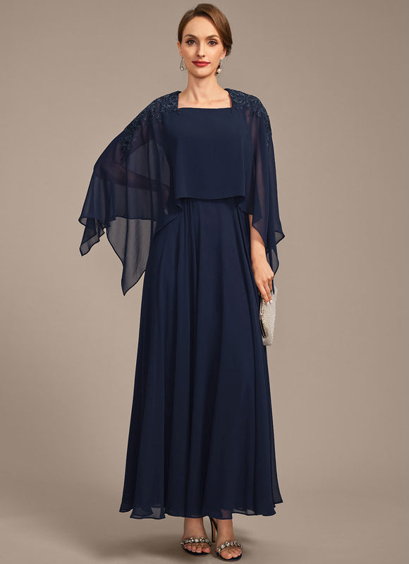 Robe Trapèze Nuit Marine - gallery 3