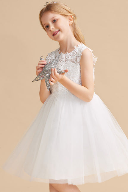 Robe Trapèze Lueur De Pétale - gallery 1