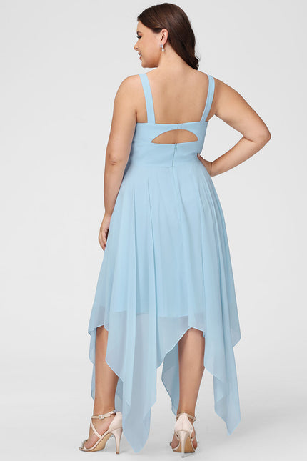 Robe Trapèze Fluide Asymétrique - gallery 7