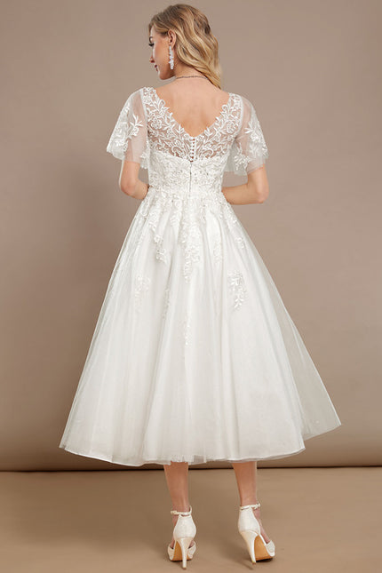 Robe Trapèze Luxe Éthéré - gallery 5