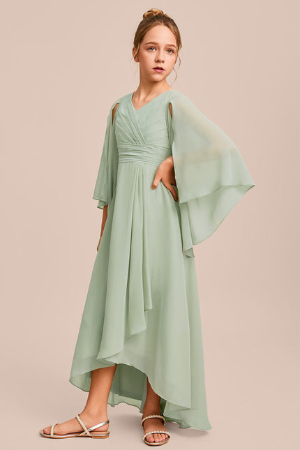Robe Trapèze Brise De Menthe - gallery 5