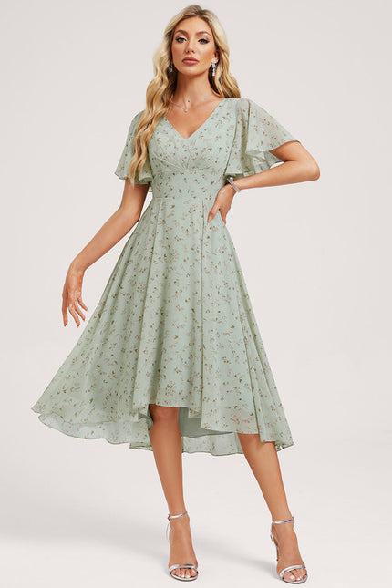 Robe Trapèze Fluide Asymétrique