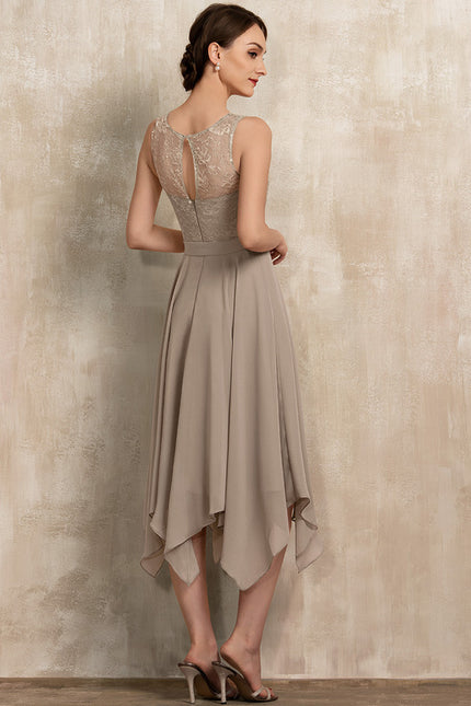 Robe Trapèze Mi-Longue Cérémonie - gallery 3