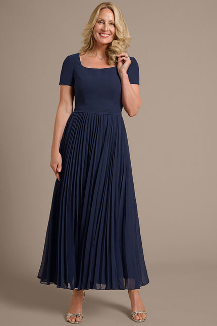 Robe Trapèze Longue Écrue - gallery 6