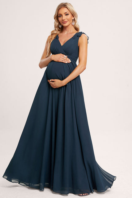 Robe Trapèze Maternité Élégante - gallery 3