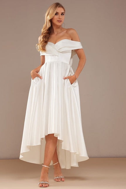 Robe Trapèze Lignée Évanescente - gallery 2