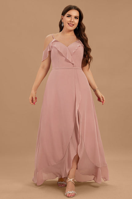 Robe Trapèze Fluide Asymétrique - gallery 4